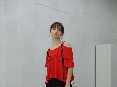 茜尔菲尼 一件起批外贸服装品牌女装加盟店 18夏 连衣裙图3